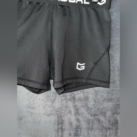 BLACK GRADUAL SPANDEX SHORTS / Brand: G Gradual / Size: Womens XS / Color: Black - Picture 2 of 5